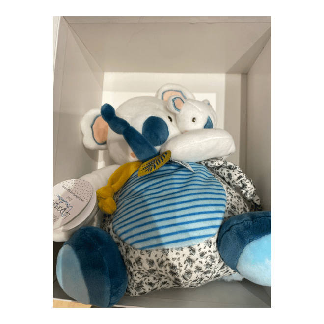 Doudou Diş Kaşıyıcı Koala ve Yavrusu 25 cm
