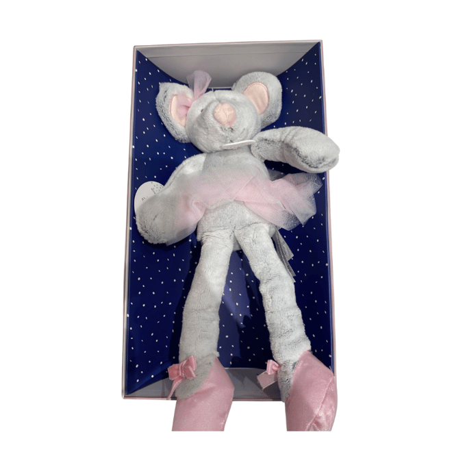 Doudou Gri Balerin Fare 30 cm