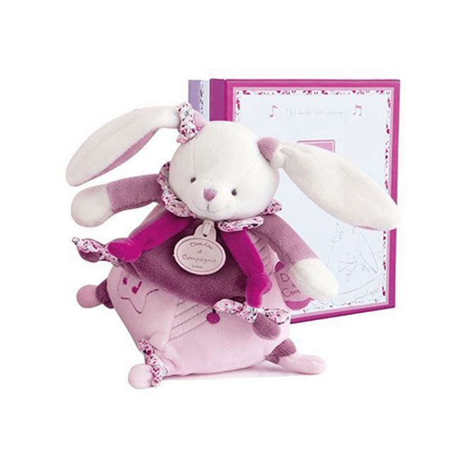 Doudou Müzikli Kiraz Tavşan 17 cm