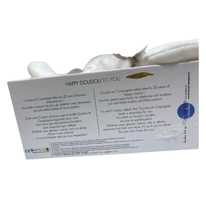 Doudou Sevimli Bej Tavşan - 25 cm