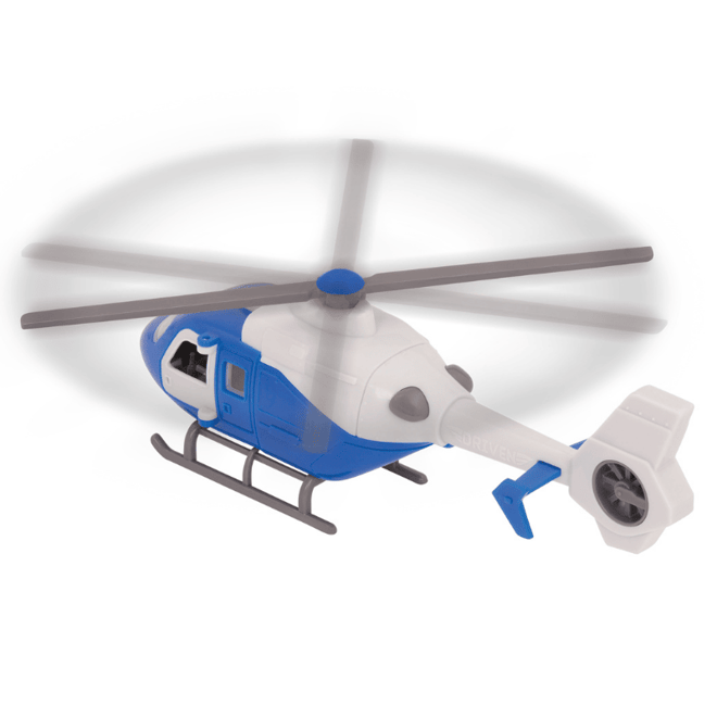 Driven 3'lü Set - Helikopter, Polis Arabası, İtfaiye Arabası