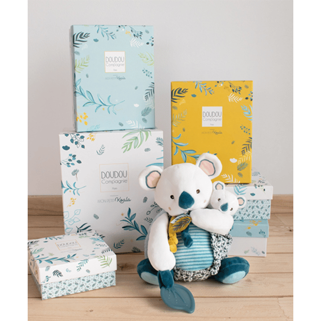 Duoduo Diş Kaşıyıcı Koala ve Yavrusu 25 cm