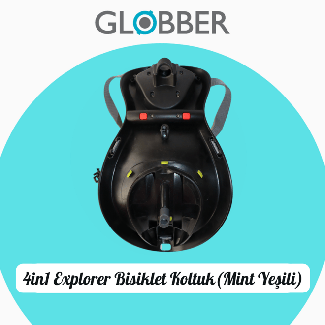 Globber 4in1 Explorer Bisiklet Koltuk (Mint Yeşili)