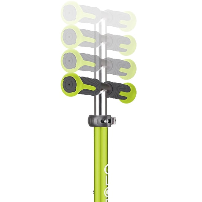 Globber Elite Deluxe Flash Full Işıklı Scooter - Yeşil