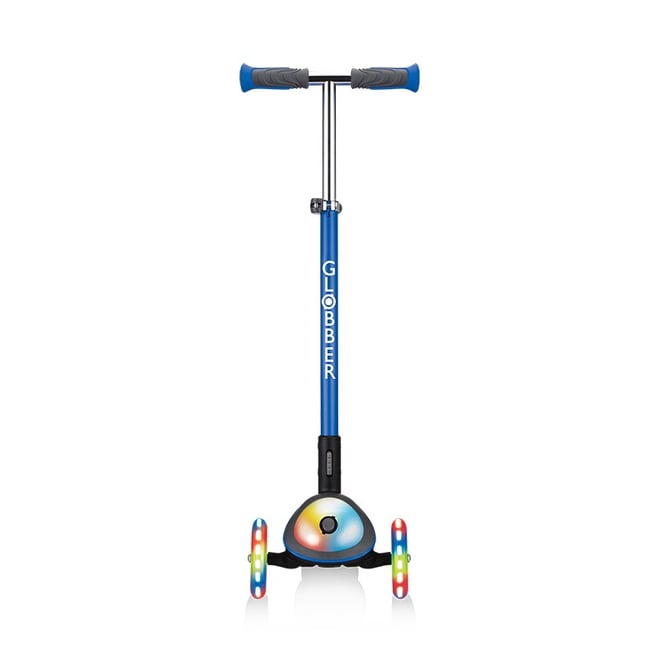 Globber Elite Deluxe Flash Full Işıklı Scooter - Lacivert