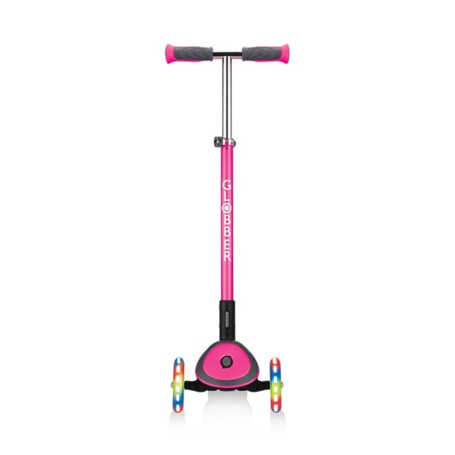 Globber Elite Deluxe Işıklı Scooter - Pembe
