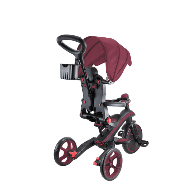 Globber Explorer 4in1 Katlanabilir Bisiklet - Bordo