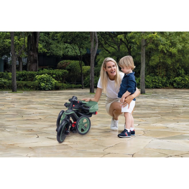 Globber Explorer 4in1 Katlanabilir Bisiklet - Yeşil