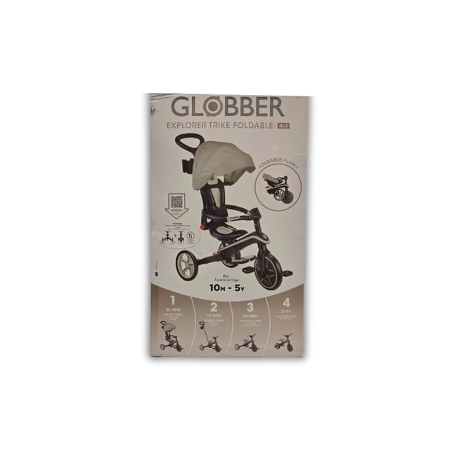 Globber Explorer 4in1 Katlanabilir Bisiklet - Koyu Bej