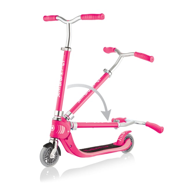 Globber Flow 125 Katlanabilir Scooter - Fuşya