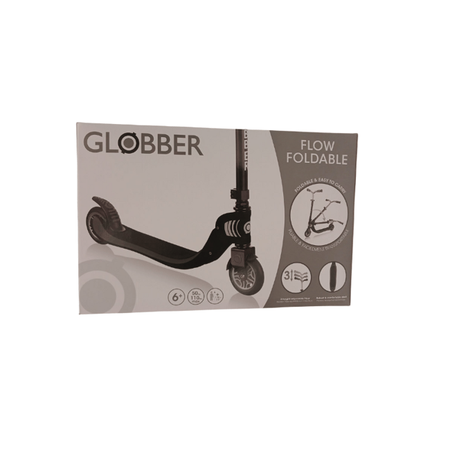 Globber Flow 125 Katlanabilir Scooter - Siyah