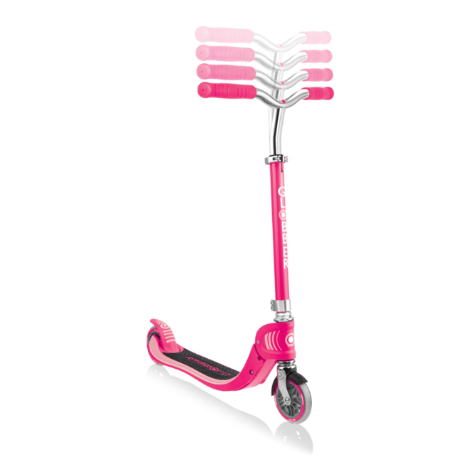 Globber Flow 125 Katlanabilir Scooter - Fuşya