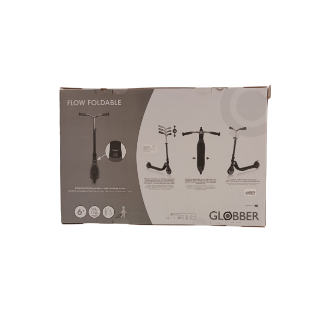 Globber Flow 125 Katlanabilir Scooter - Siyah