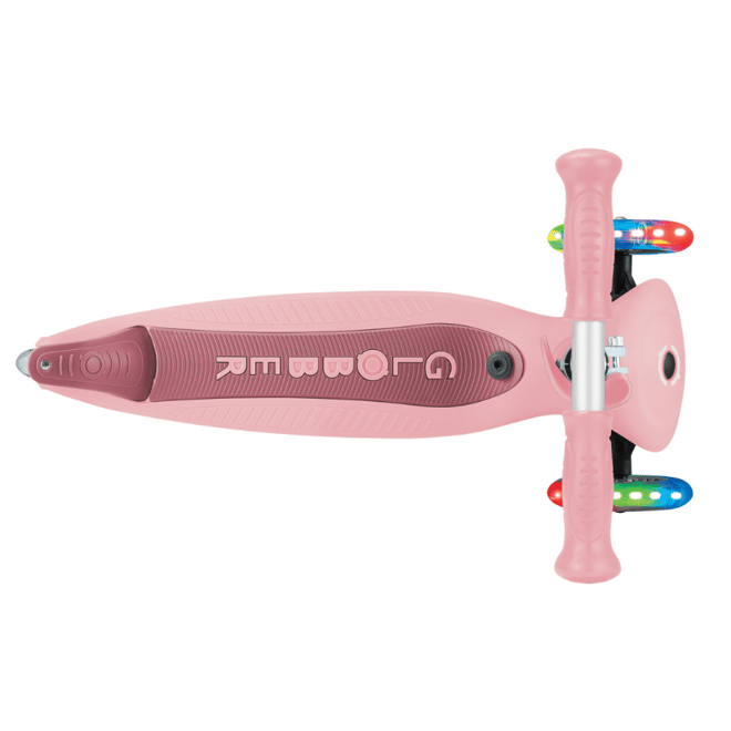 Globber Go Up Active Işıklı Scooter - Koyu Pastel Pembe