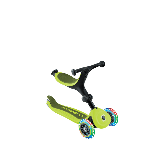 Globber Go Up Active Işıklı Scooter - Yeşil