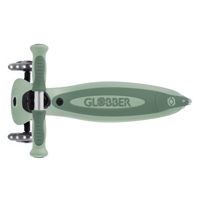 Globber Go Up Baby 360 Işıklı Scooter - Zeytin Yeşili