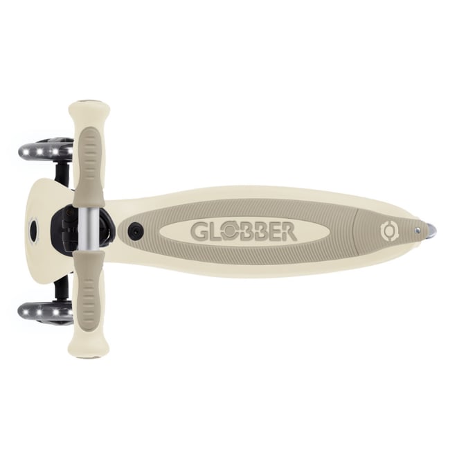 Globber Go Up Baby 360 Işıklı Scooter - Koyu Bej