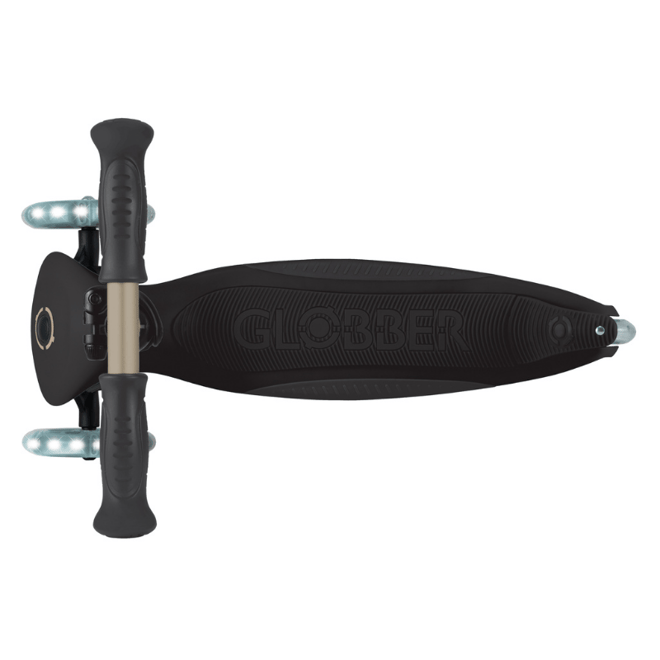 Globber Go Up Deluxe Işıklı Scooter - Siyah