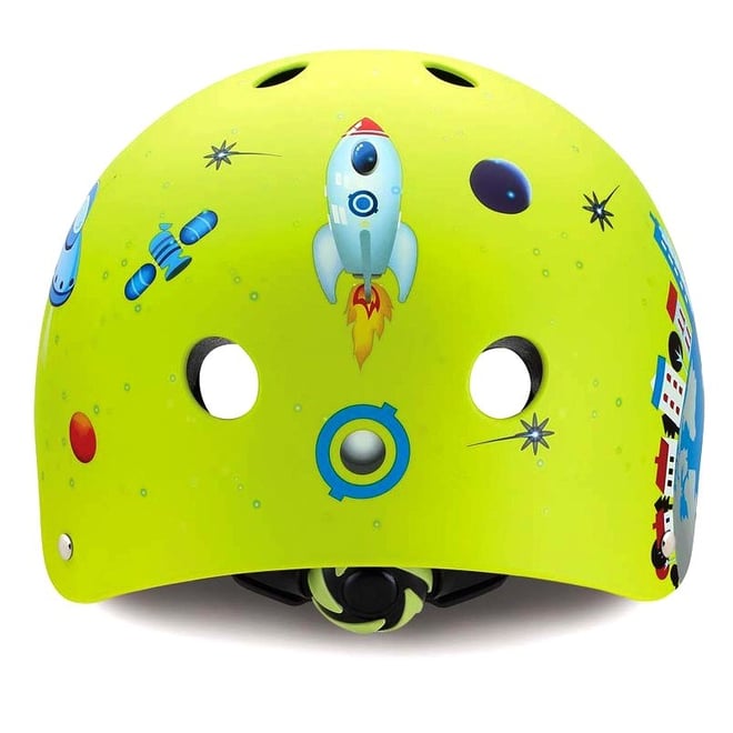 Globber Kask Roket/Yeşil