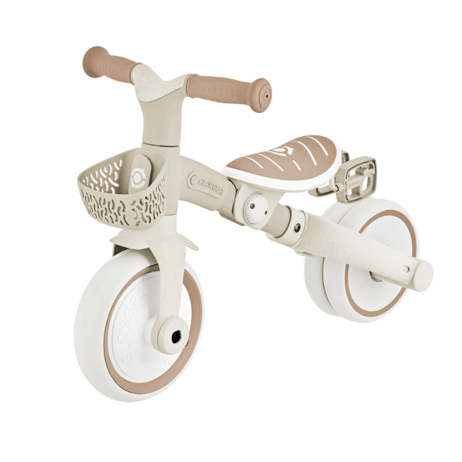 Globber Learning Trike 3in1 Plus Bisiklet - Pastel Bej