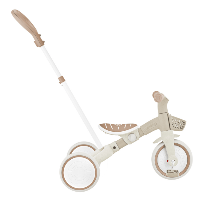 Globber Learning Trike 3in1 Plus Bisiklet - Pastel Bej