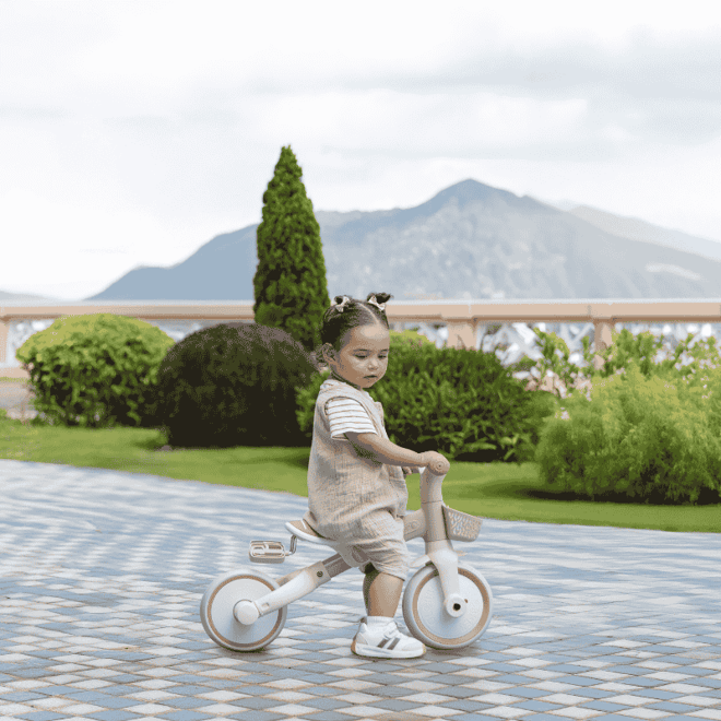 Globber Learning Trike 3in1 Plus Bisiklet - Pastel Bej