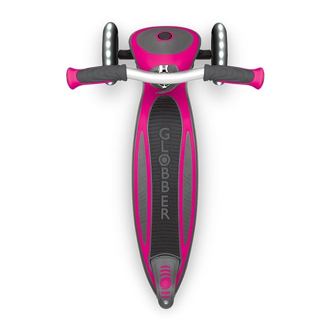 Globber Master Işıklı Katlanabilir Scooter - Pembe