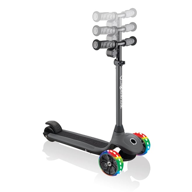 Globber One K E-Motion 4 Işıklı Elektrikli Scooter - Koyu Gri