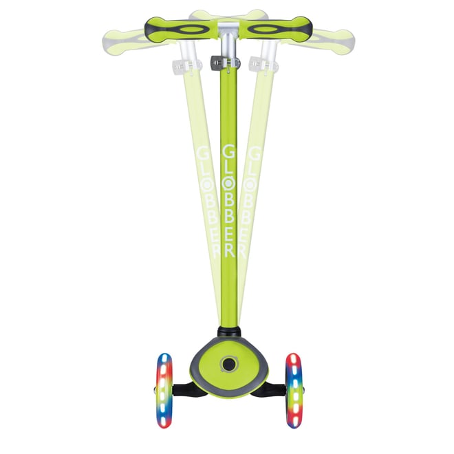 Globber Primo Plus Işıklı Scooter - Yeşil
