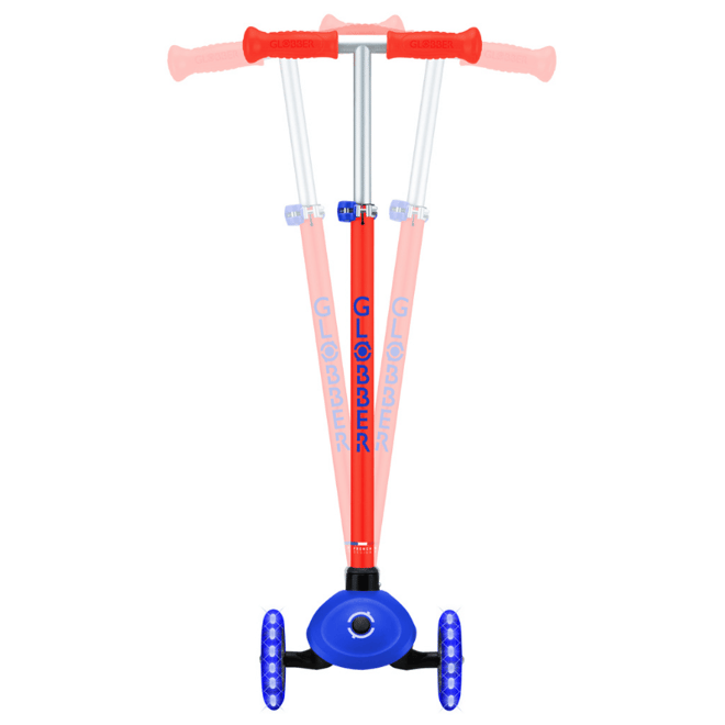GlobberGlobber Primo Plus Işıklı Scooter - Neon Mavi