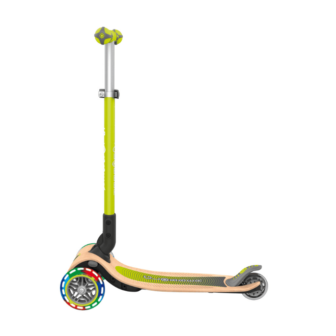 GlobberGlobber Primo Wood Katlanabilir Scooter - Yeşil