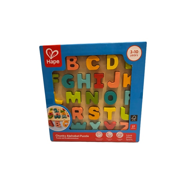 Hape Chunky Puzzle Alfabe Yapbozu