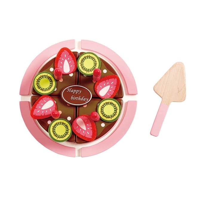 Hape Çift Aromalı Oyuncak Doğum Günü Pastası