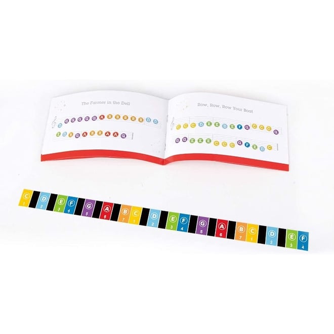 Hape Deluxe Grand Elektronik Piyano - Beyaz