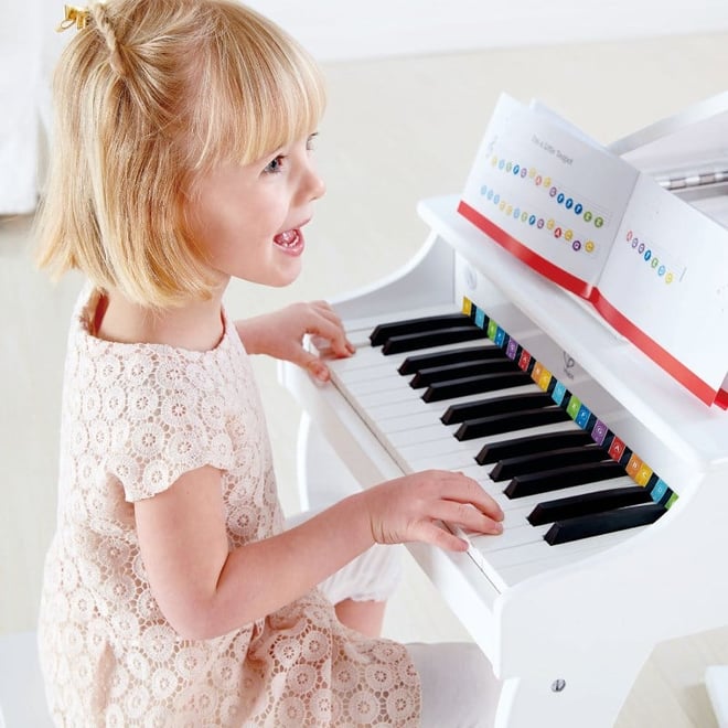 Hape Deluxe Grand Piyano - Beyaz