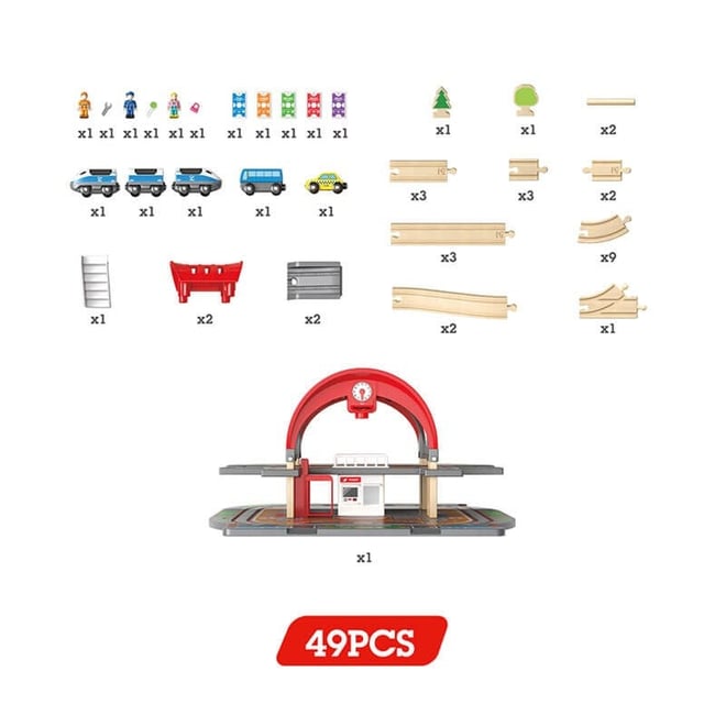 Hape Grand City Oyuncak Tren İstasyonu