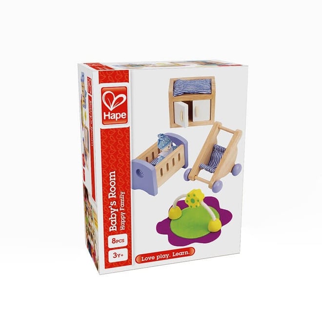 Hape Oyuncak Bebek Odası Eşya Seti