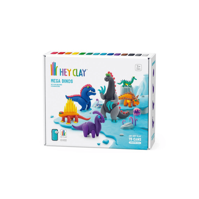 Hey Clay Yaratıcı Kil Seti - Mega Dinos