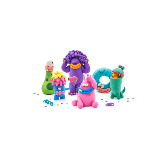 Hey Clay Yaratıcı Kil Seti - Monsters