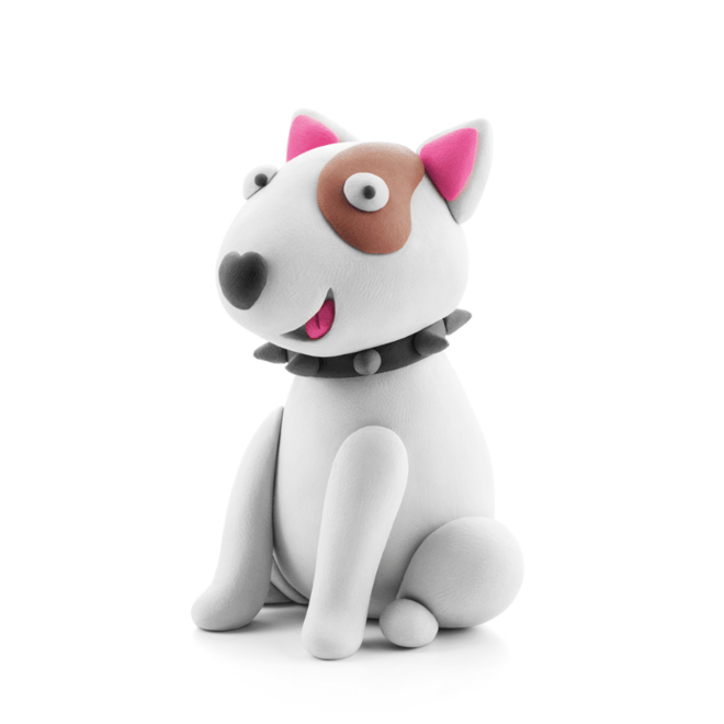 Hey Clay Yaratıcı Kil Seti - Shepherd, Bull Terrier, Yorkie