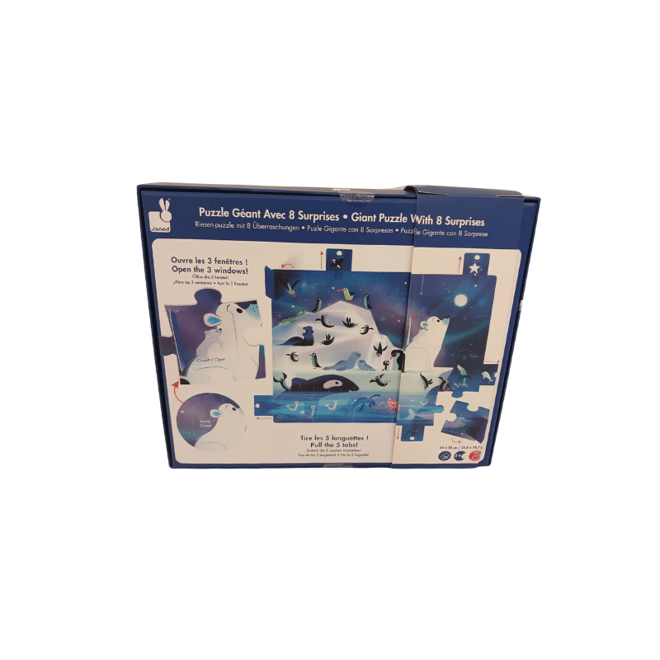 Janod 20 Parça Sürpriz Puzzle - Yıldızların Altında