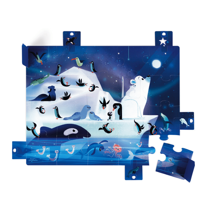Janod 20 Parça Sürpriz Puzzle - Yıldızlar