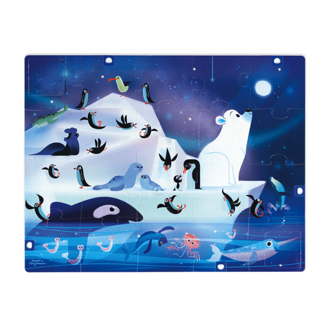 Janod 20 Parça Sürpriz Puzzle - Yıldızlar