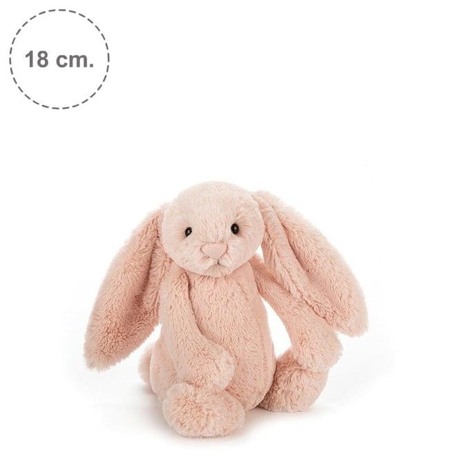 Jellycat Bashful Pudra Tavşan Küçük Boy 18 cm