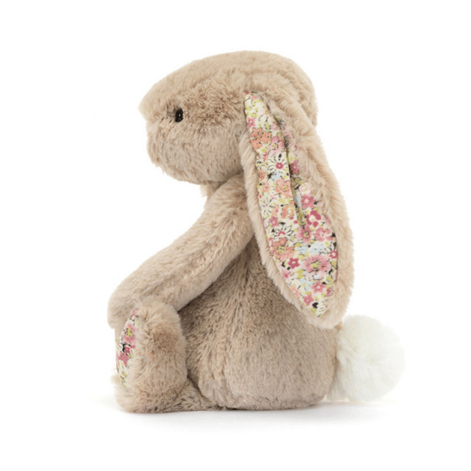 Jellycat Çiçekli Bej Tavşan Küçük Boy 18 cm