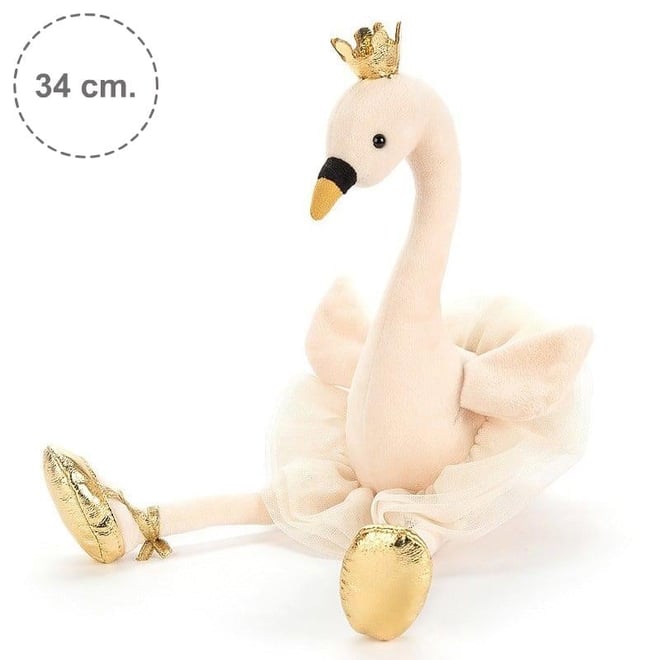 Jellycat Fancy Kuğu 34 cm