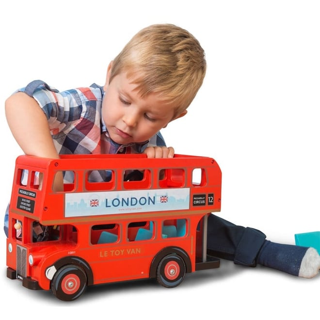 Le Toy Van Sürücülü Londra Otobüsü