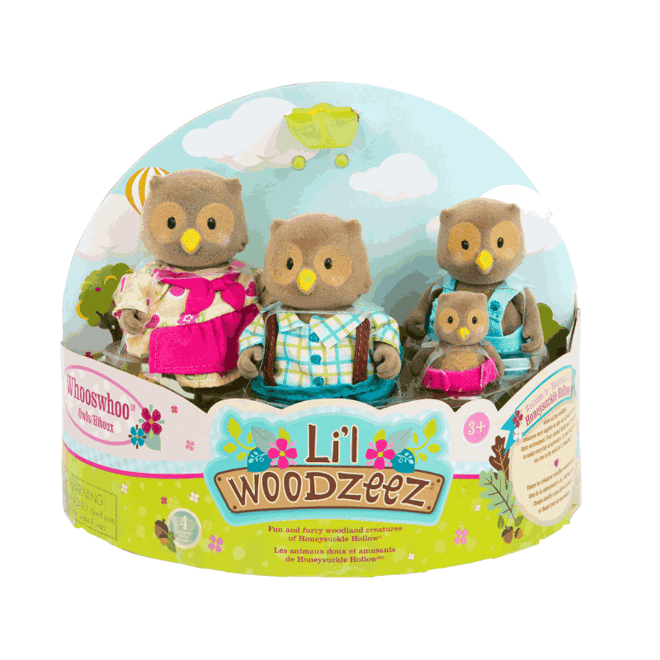 Li'l Woodzeez Baykuş Ailesi