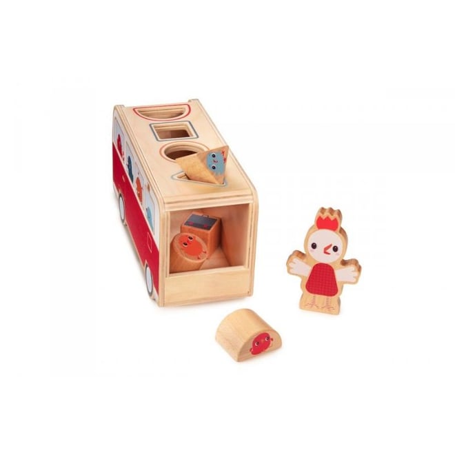 Lilliputiens Ahşap Şekil Sıralayıcı