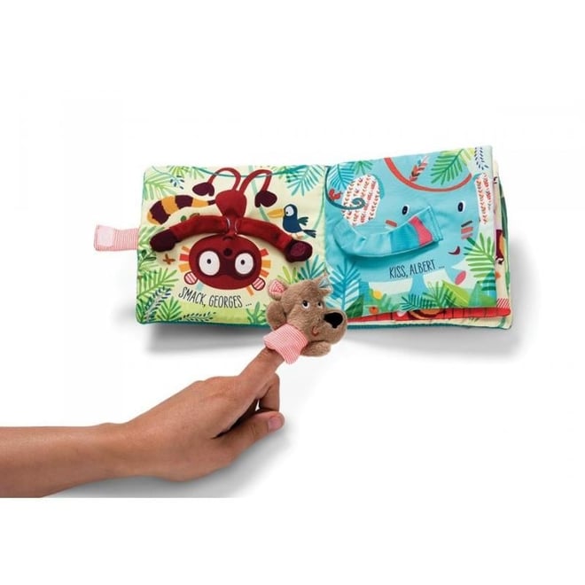 Lilliputiens Eğitici Bez Kitap - Kiss Cesar